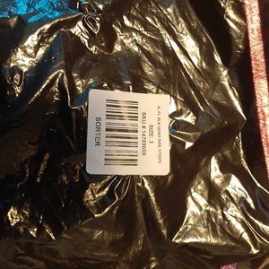 Black sparkle side stripe crop legging